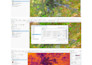 perform gis analysis, ndvi, change detection, lulc mapping